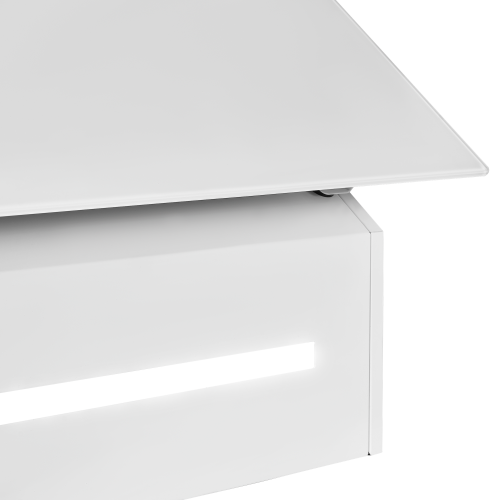 Каминная вытяжка MAUNFELD Amber 60 Glass (белый) 7