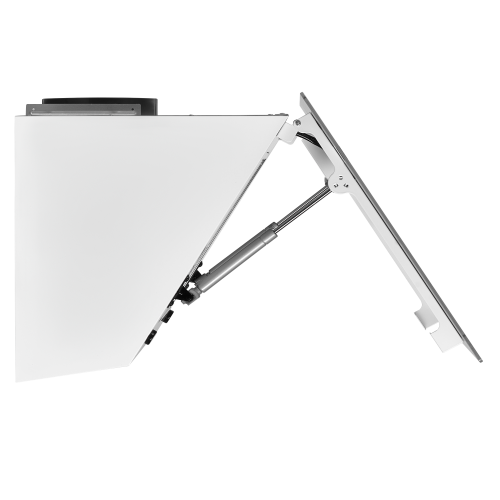 Каминная вытяжка MAUNFELD Amber 60 Glass (белый) 8