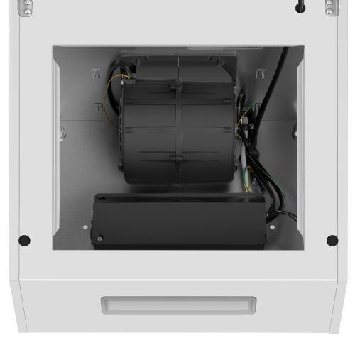 Каминная вытяжка Maunfeld Astro 60 Glass White (белый) 7