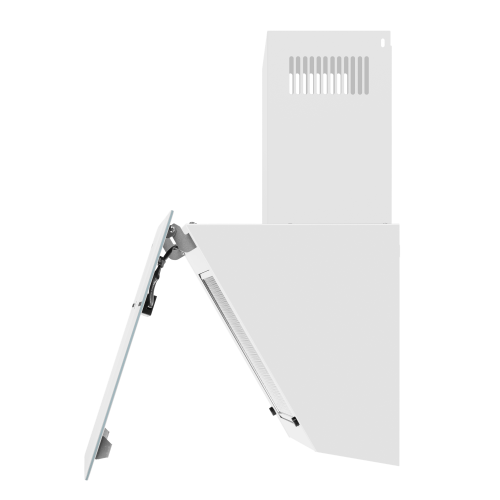 Каминная вытяжка Maunfeld Astro 60 Glass White (белый) 9