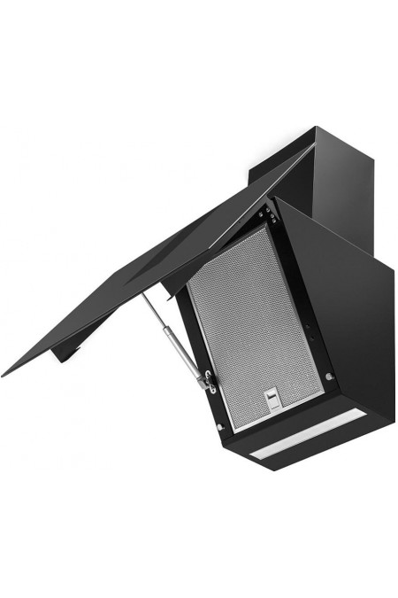 Каминная вытяжка MAUNFELD AURORA 60 Black matted (черный) 1