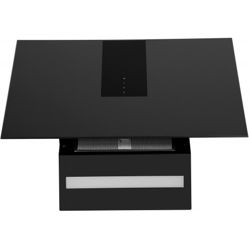 Каминная вытяжка MAUNFELD AURORA 60 Black matted (черный) 3