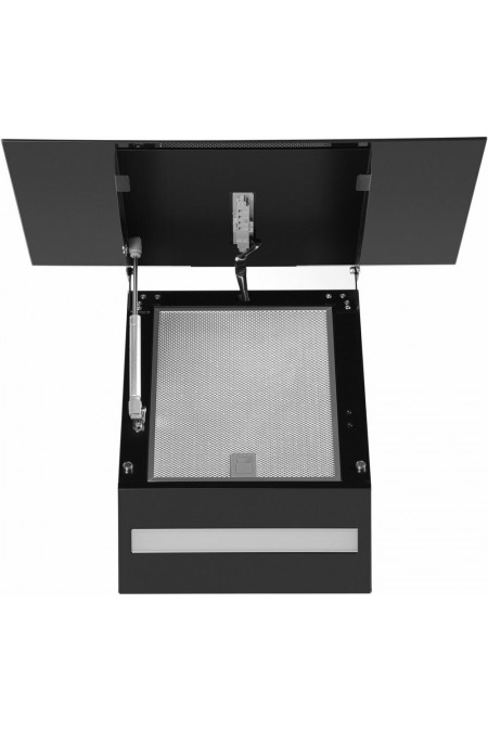 Каминная вытяжка MAUNFELD AURORA 60 Black matted (черный) 5