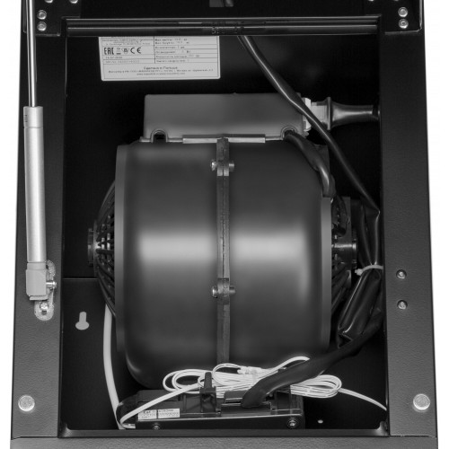 Каминная вытяжка MAUNFELD AURORA 60 Black matted (черный) 8