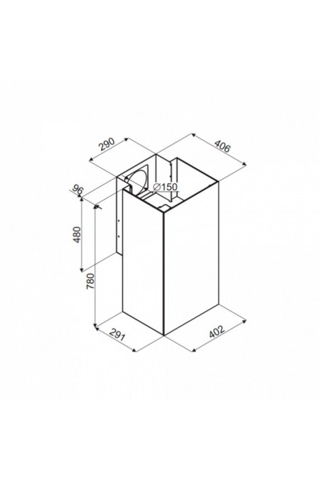 Каминная вытяжка MAUNFELD Bath Plus 402 (медный) 2