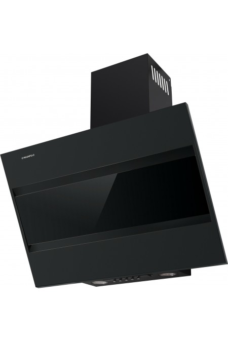 Каминная вытяжка MAUNFELD Bridge 60 (черный/черное стекло) 1
