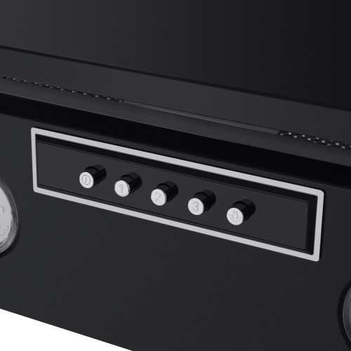 Каминная вытяжка MAUNFELD Bridge 60 (черный/черное стекло) 8