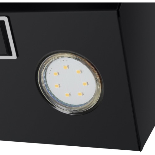 Каминная вытяжка MAUNFELD Bridge 60 (черный/черное стекло) 9