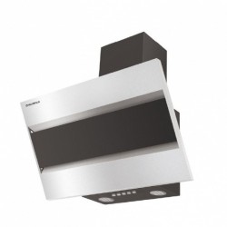 Каминная вытяжка MAUNFELD Bridge 60 (нержавеющая сталь/черное стекло)