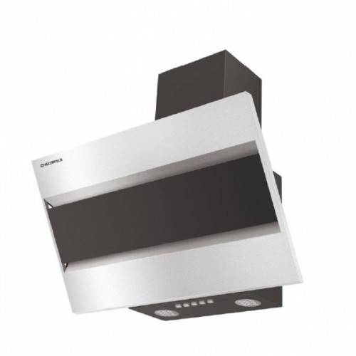Каминная вытяжка MAUNFELD Bridge 60 (нержавеющая сталь/черное стекло) 