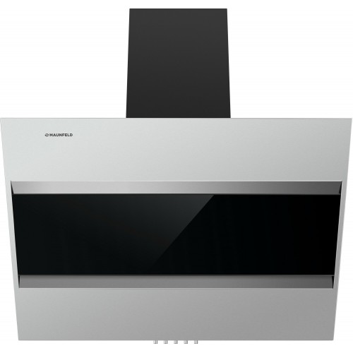 Каминная вытяжка MAUNFELD Bridge 60 (нержавеющая сталь/черное стекло) 1