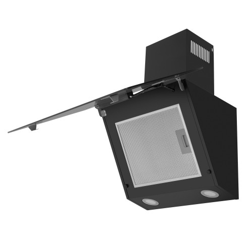 Каминная вытяжка Maunfeld EAGLE 850 60 Glass Black (черный) 1