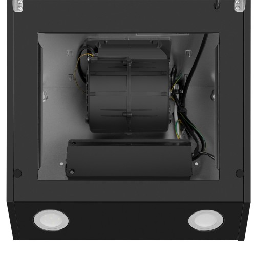 Каминная вытяжка Maunfeld EAGLE 850 60 Glass Black (черный) 7