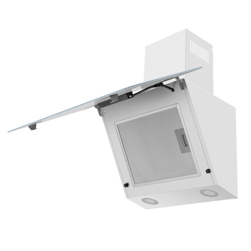 Каминная вытяжка Maunfeld EAGLE 850 60 Glass White (белый) 1