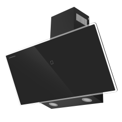 Каминная вытяжка MAUNFELD EAGLE 850 90 Glass Black (черный)