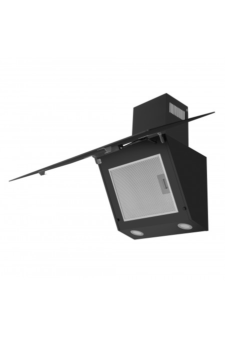 Каминная вытяжка MAUNFELD EAGLE 850 90 Glass Black (черный) 1