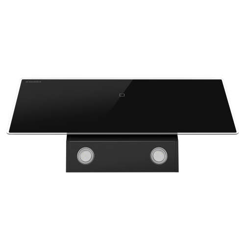 Каминная вытяжка MAUNFELD EAGLE 850 90 Glass Black (черный) 3
