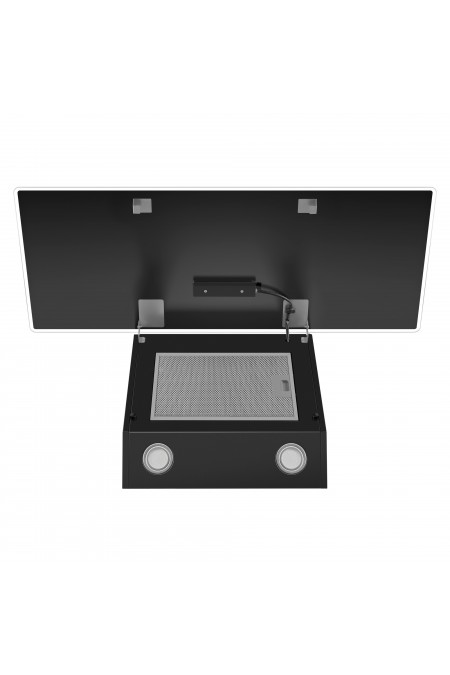 Каминная вытяжка MAUNFELD EAGLE 850 90 Glass Black (черный) 2