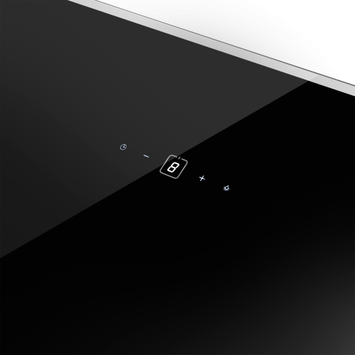 Каминная вытяжка MAUNFELD EAGLE 850 90 Glass Black (черный) 5