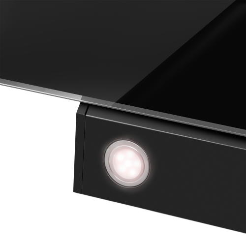 Каминная вытяжка MAUNFELD EAGLE 850 90 Glass Black (черный) 6