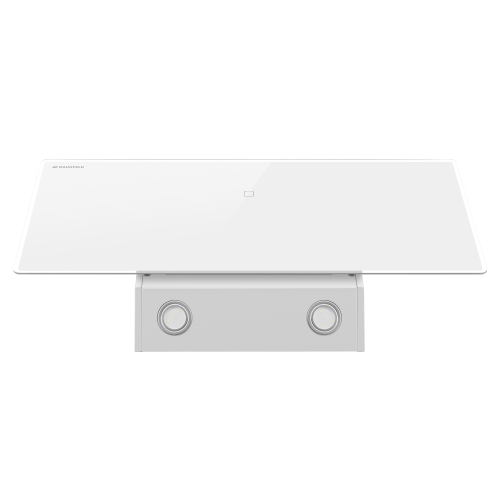 Каминная вытяжка MAUNFELD EAGLE 850 90 Glass White (белый) 3