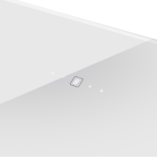 Каминная вытяжка MAUNFELD EAGLE 850 90 Glass White (белый) 5