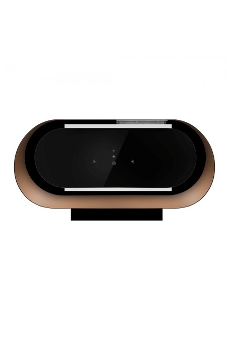 Каминная вытяжка Maunfeld GUNA 60 Black/Anthracite with Gold (черный/золотистый) 5