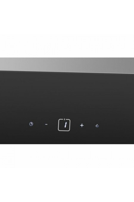 Каминная вытяжка Maunfeld MEDWAY 60 Glass Black/Stripe Inox (черный) 1