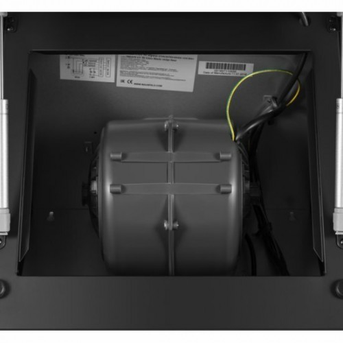 Каминная вытяжка Maunfeld MEDWAY 60 Glass Black/Stripe Inox (черный) 4