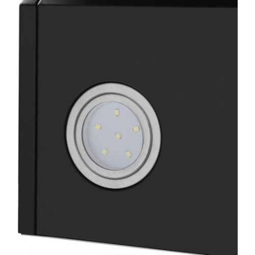 Каминная вытяжка Maunfeld MEDWAY 60 Glass Black/Stripe Inox (черный) 6