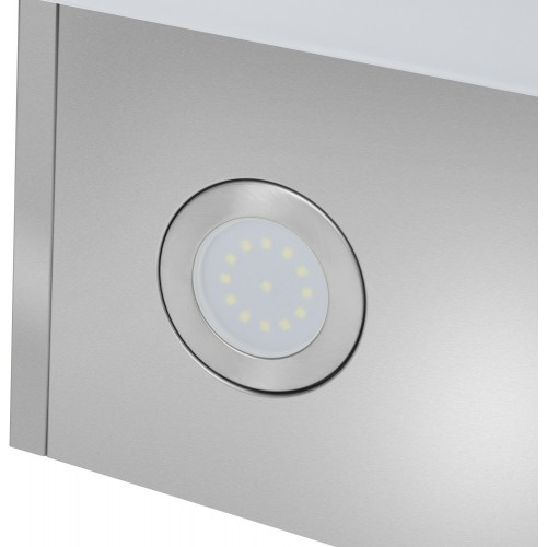 Каминная вытяжка MAUNFELD Mersey 60 (нержавеющая сталь/белое стекло) 8