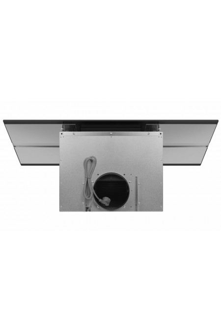 Каминная вытяжка Maunfeld MERSEY 90 (нержавеющая сталь/черное стекло) 3