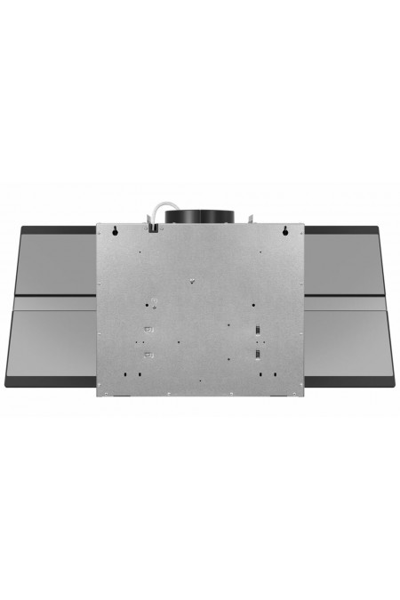 Каминная вытяжка Maunfeld MERSEY 90 (нержавеющая сталь/черное стекло) 4