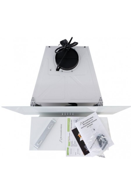 Каминная вытяжка Schaub Lorenz SLD DL6118 (белое стекло) 2