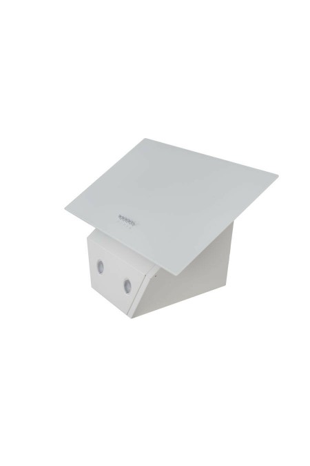 Каминная вытяжка Schaub Lorenz SLD DL6118 (белое стекло) 3