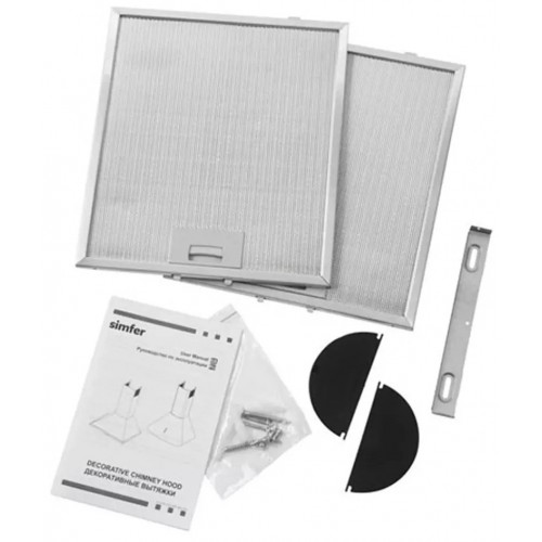 Каминная вытяжка Simfer 8563SM (черный) 4