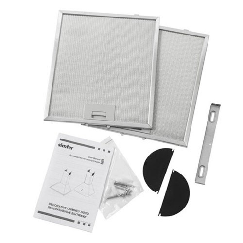 Каминная вытяжка SIMFER 8663SM (черный) 4