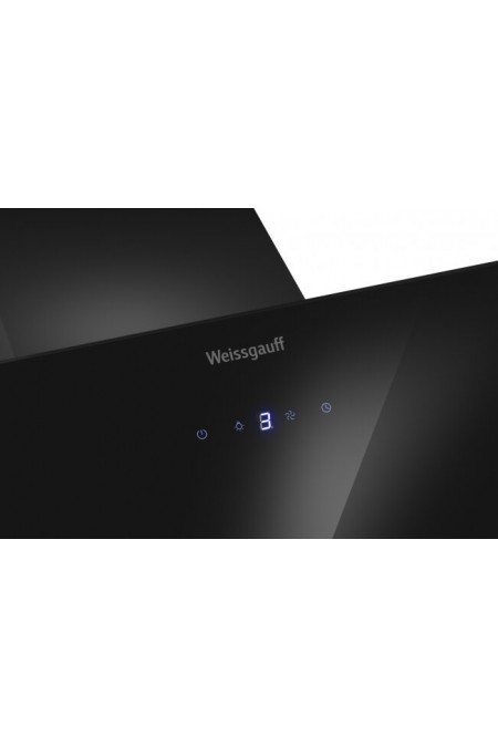 Каминная вытяжка Weissgauff Yota 500 Touch Black Glass (черный) 2