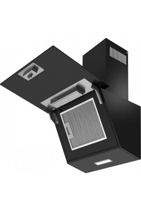 Каминная вытяжка Weissgauff Yota 500 Touch Black Glass (черный) 3
