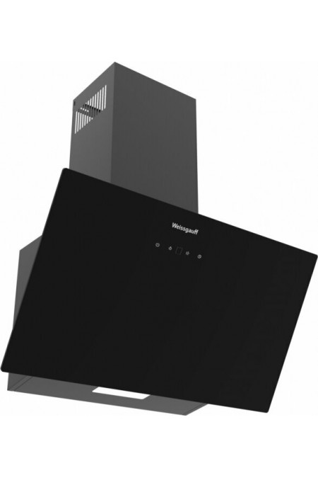 Каминная вытяжка Weissgauff Yota 600 Touch Black Glass (черный) 1