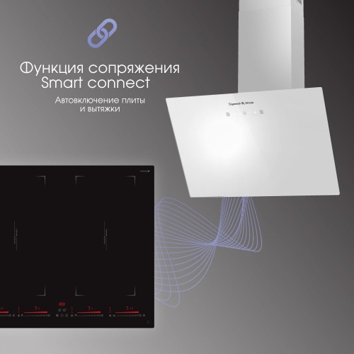 Каминная вытяжка Zigmund Shtain K 149.6 W (белый) 2