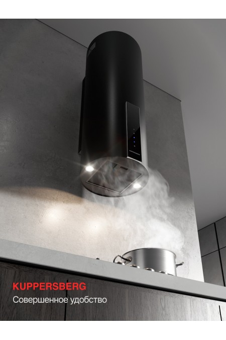 Купольная вытяжка Kuppersberg WL-MOTUBA 35 B (черный) 6
