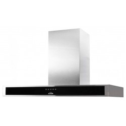 Островная вытяжка Elikor Агат Island 90 (90Н-1000-Е4Д) (нержавеющая сталь/черный)