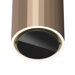 Островная вытяжка Maunfeld Adelaide 39 Isla Gold (золотой)