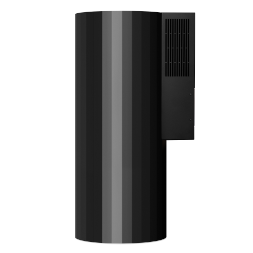 Островная вытяжка Maunfeld Adelaide 39 Wall Black (черный) 4