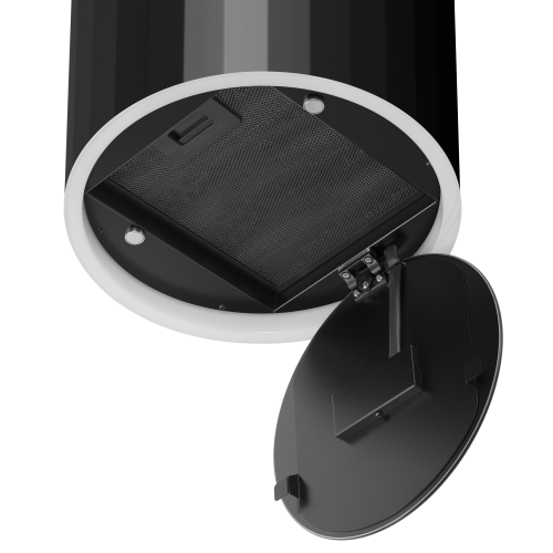 Островная вытяжка Maunfeld Adelaide 39 Wall Black (черный) 7