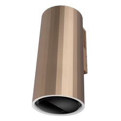 Островная вытяжка Maunfeld Adelaide 39 Wall Gold (золотой)