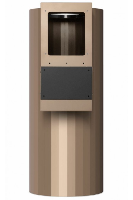 Островная вытяжка Maunfeld Adelaide 39 Wall Gold (золотой) 1