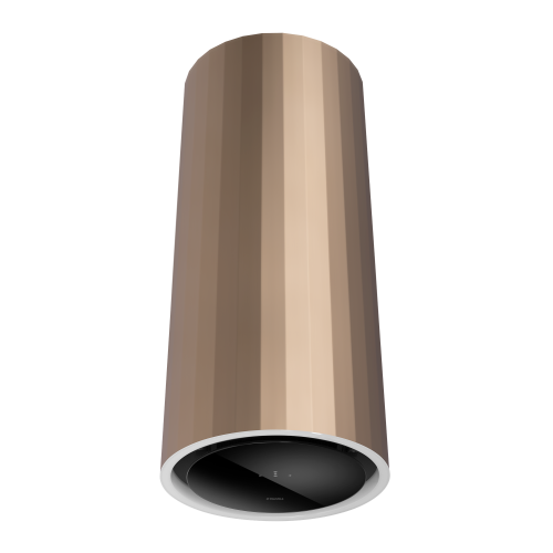 Островная вытяжка Maunfeld Adelaide 39 Wall Gold (золотой) 1