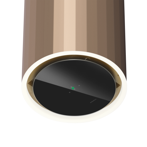 Островная вытяжка Maunfeld Adelaide 39 Wall Gold (золотой) 5